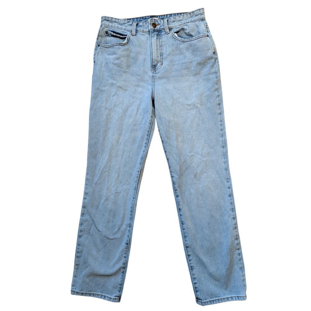 BILLABONG Woman's Jeans/Pants; Faded Blue Denim size 28, Straight Leg